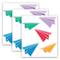 Carson Dellosa® Happy Place Paper Airplanes Cut-Outs, 3 Packs of 36